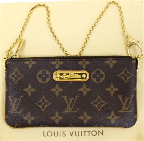 lv pochette milla mm|LOUIS VUITTON Monogram Pochette Milla MM .